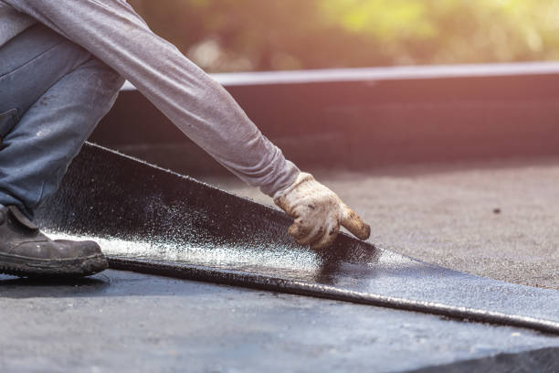 Professional Waterproofing technician working in La Grange, KY
